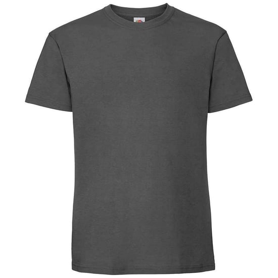 Fruit Of The Loom Mens Ringspun Premium T-Shirt (Light Graphite) - Image 1