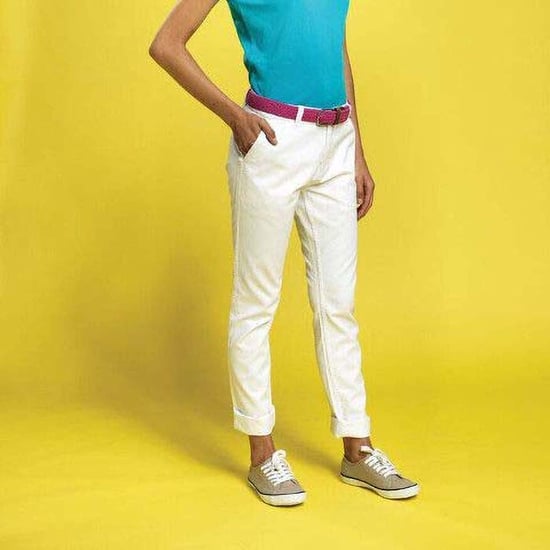 Asquith & Fox Womens/Ladies Casual Chino Trousers (Natural) - Image 2