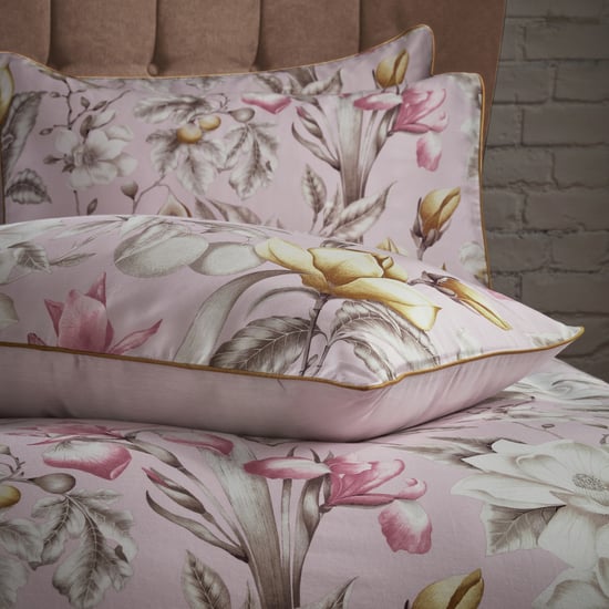 EW by Edinburgh Weavers Lavish Floral Premium Cotton Sateen Pillowcase Pair