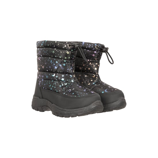 Mountain Warehouse Toddler Caribou Adaptive Tie Dye Snow Boots (Iridescent) - Image 1