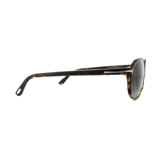 Gafas de sol Tom Ford 0447 Jacob 52B Habana Oscura Ahumada Gris Gradiente - Image 4