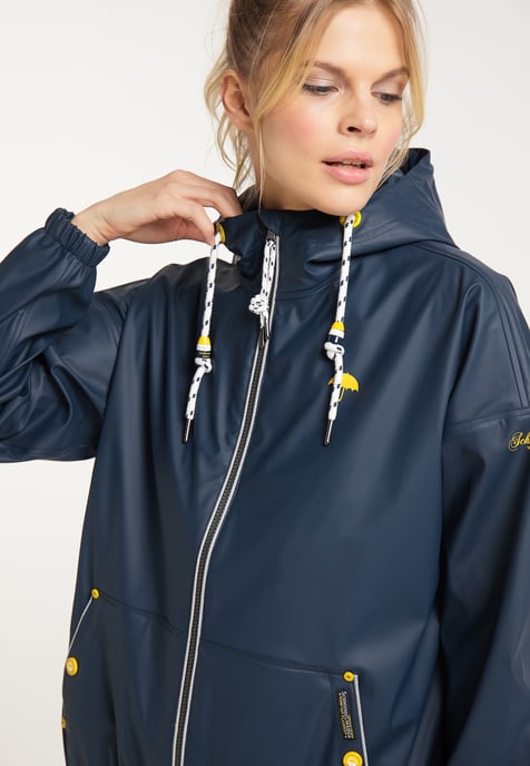 Schmuddelwedda rain jacket women marine - Image 5