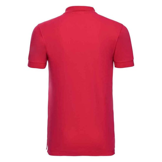 Russell Mens Stretch Polo Shirt (Classic Red) - Image 2