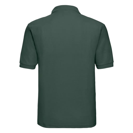 Russell Mens Classic Polycotton Polo Shirt (Bottle Green) - Image 2