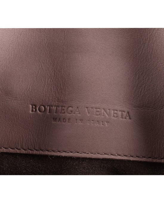 Bottega Veneta Double-Handle Woven Tote Bag in Pink Calfskin Leather - Image 6