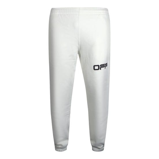 Off-White Airport Tape Logo White Sweatpants