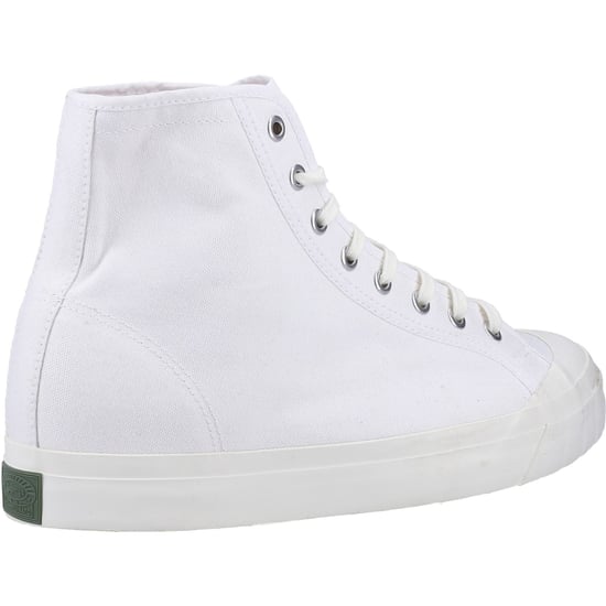 Superga 3192 Campionato Basket 100% Cotton Men's White Boots - Image 2