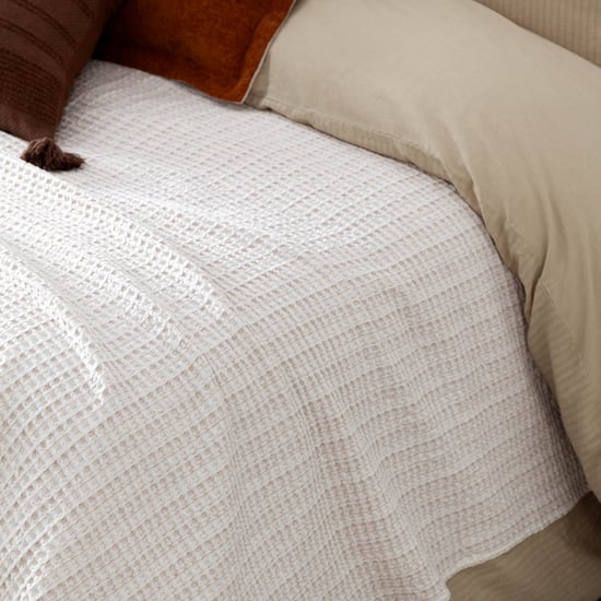 Yard Waffle Textured Bedspread