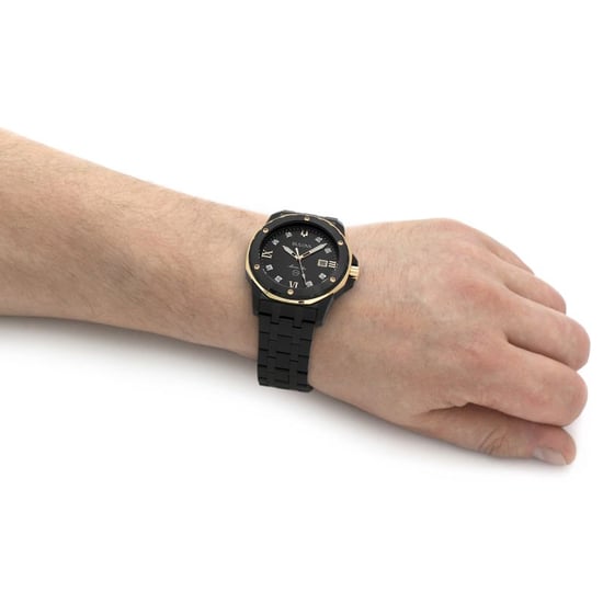 Bulova Marine Star Men's Black Watch 98D176 - Image 4