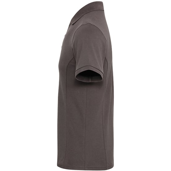 Premier Mens Coolchecker Plus Piqu Polo Shirt (Dark Grey) - Image 3