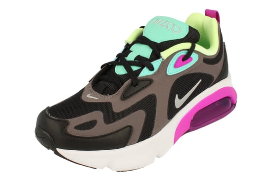 Nike Air Max 200 Gs Black Trainers - Image 1