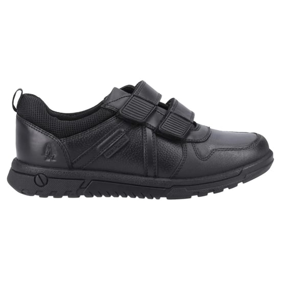Hush Puppies Boys Spencer Leather School Shoes (Black) - Image 1