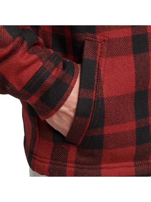 Camisa con cremallera a cuadros de Superdry para hombre - Image 3