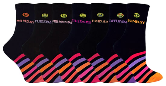 Calcetines Días de la Semana | 7 Pares | Para Niños y Niñas - Image 1