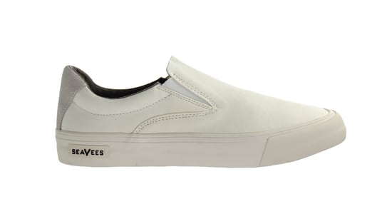 Seavees Hawthrone Slip On Standard Bleach Poplin Off White Mens Shoes