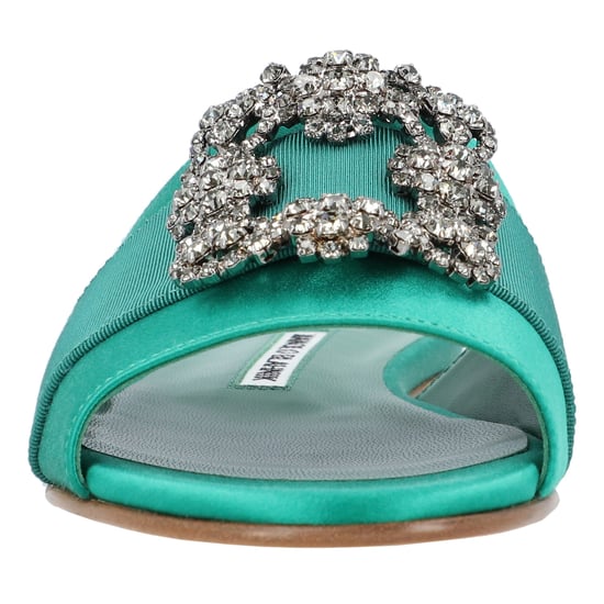 Manolo Blahnik Martamod Flat Green - Image 4