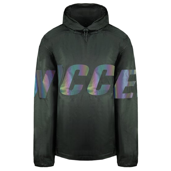 Nicce Long Sleeve Pullover Black Mens Reflective Pine Poncho 201 1 01 04 0088