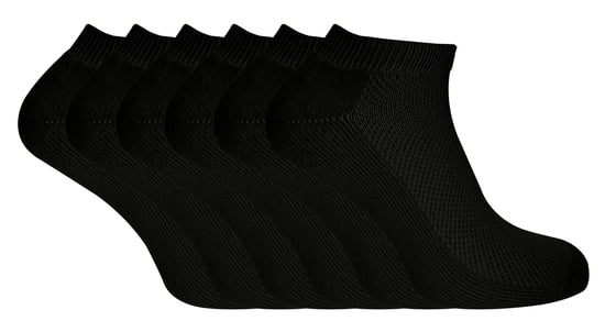 Sock Snob - 6 Pack Ladies Low Cut Bamboo Organic Cotton Trainer Socks - Image 1