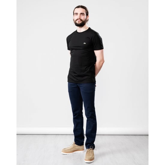 Camiseta Lacoste de jersey de algodón pima con cuello redondo para hombre - Image 3