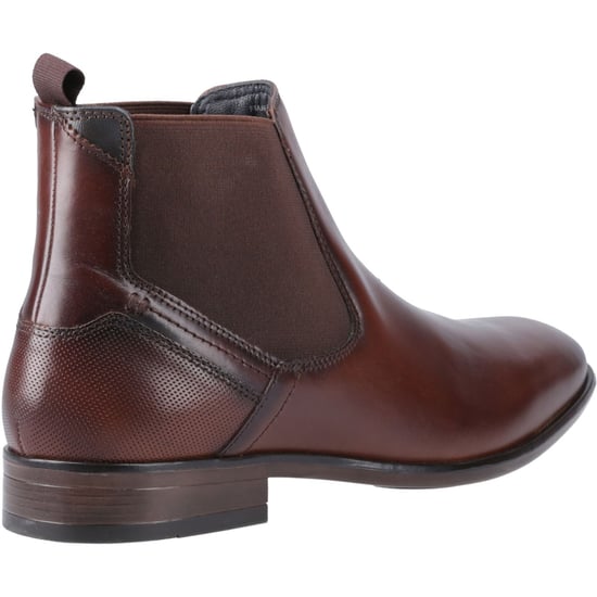 Pod Frank Leather/Textile Men's Cognac Boots - Image 2