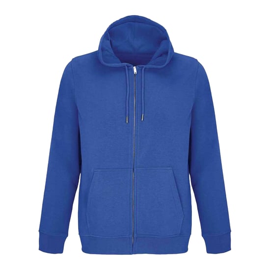 SOLS Unisex Adult Calipso Full Zip Hoodie (Royal Blue) - Image 1