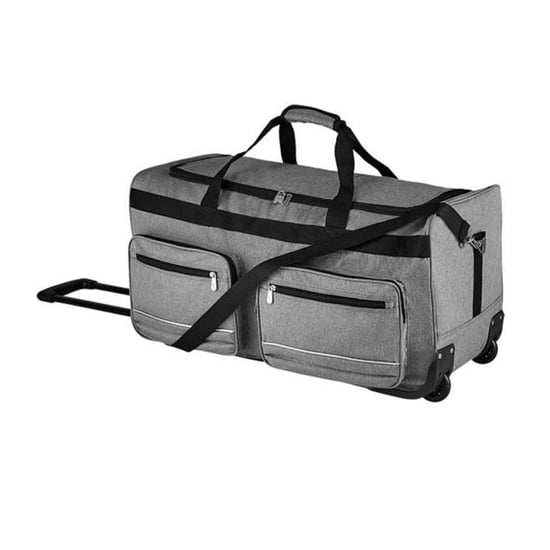 SOLS Voyager Travel Duffle Bag (Heather Grey) - Image 2