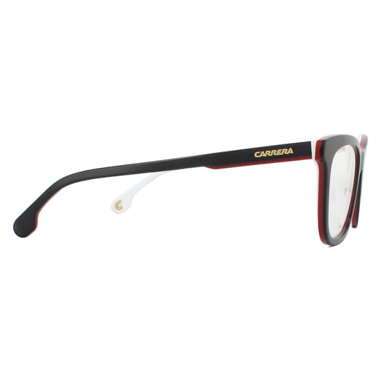 Carrera Square Mens Black Glasses