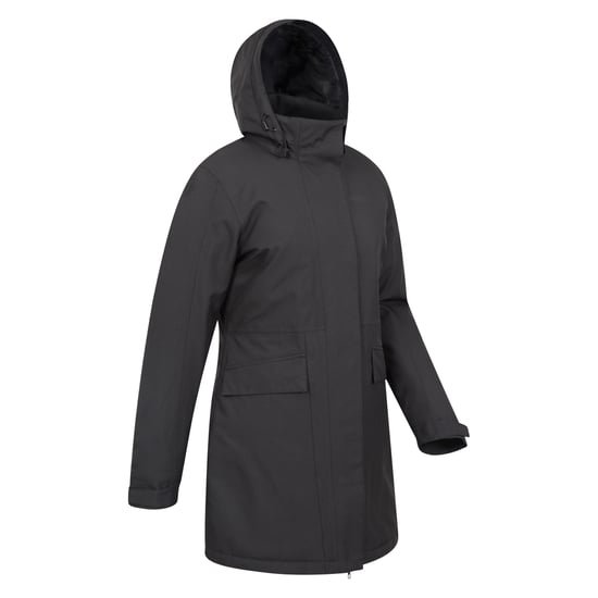 Mountain Warehouse Womens/Ladies Rain On Waterproof Padded Jacket (Black) - Image 4