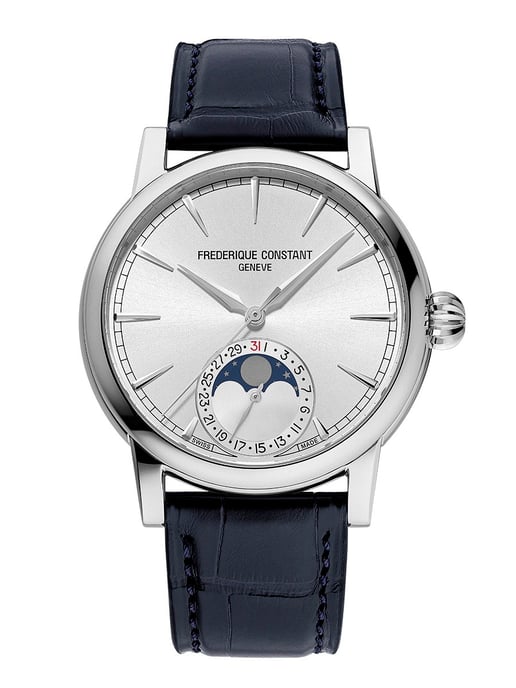 Frédérique Constant Classic Moonphase Men's Blue Watch FC-716S3H6 - Image 1
