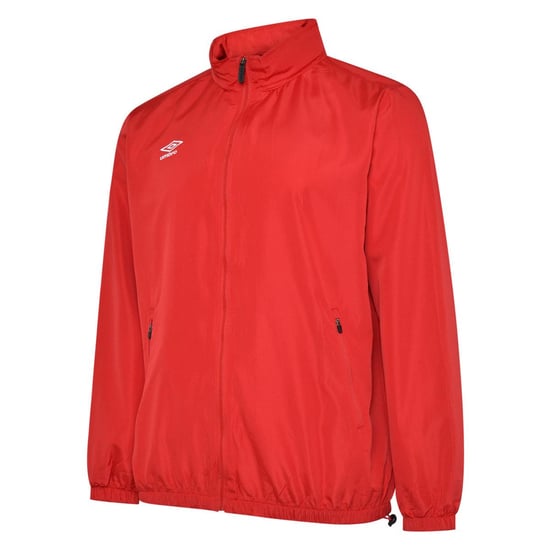 Umbro Mens Club Essential Light Waterproof Jacket (Vermillion) - Image 1