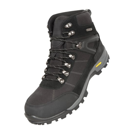 Mountain Warehouse Mens Storm Extreme Suede Waterproof Hiking Boots (Black) - Image 4