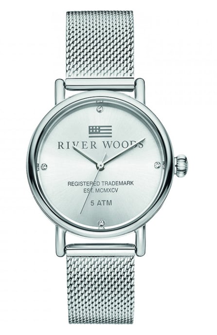 River Woods Arkansas Women's Silver Watch RW340036 - Image 1