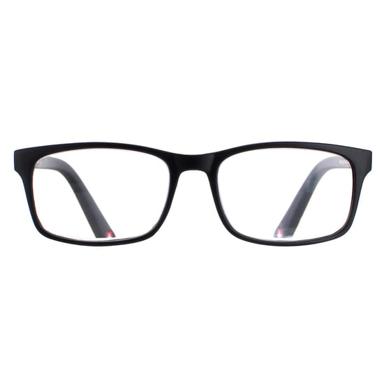 Montana Rectangle Unisex Black Glasses