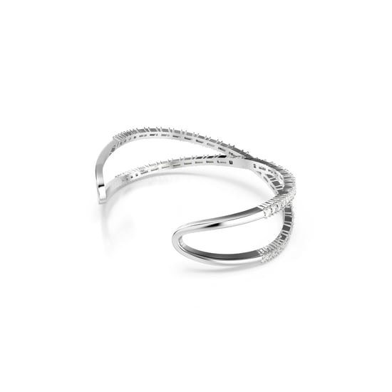 Swarovski 'Hyperbola' Women's Base Metal Bracelet - Silver 5677626 - Image 4