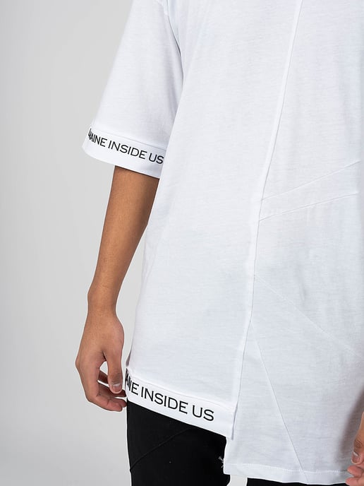 La Haine Inside Us T-shirt Lalbatro Men's White