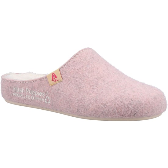 Hush Puppies The Good 90% Recycled RPET Polyester Women's Pink Slippers - Image 1