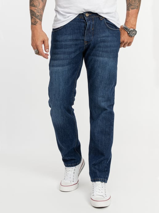 Rock Creek Jeans Straight Leg Blau - Image 1