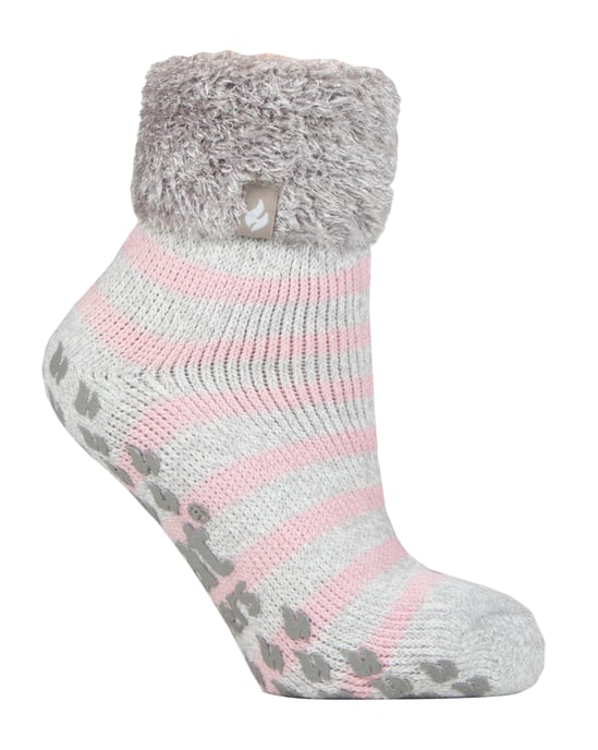 Calentadores - Calcetines térmicos antideslizantes de corte bajo para mujer - Image 1