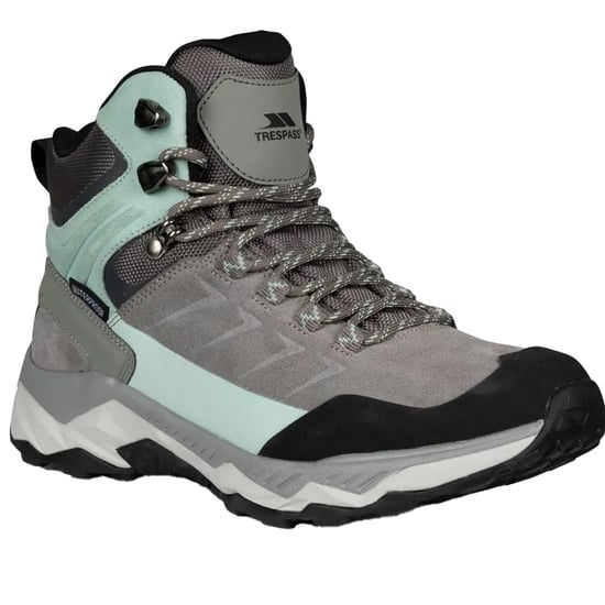 Trespass Womens/Ladies Ismay Suede Waterproof Walking Boots (Grey) - Image 3