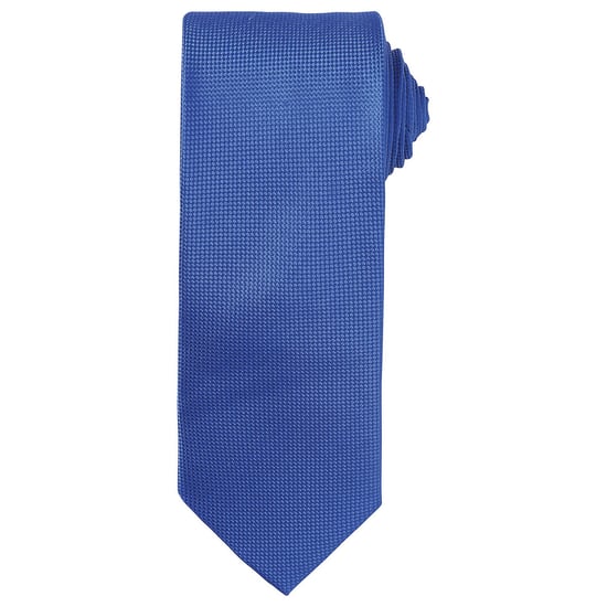 Premier Unisex Adult Micro Waffle Tie (Royal Blue) - Image 1