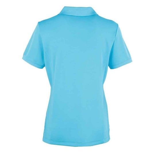 Premier Womens/Ladies Coolchecker Polo Shirt (Turquoise) - Image 2