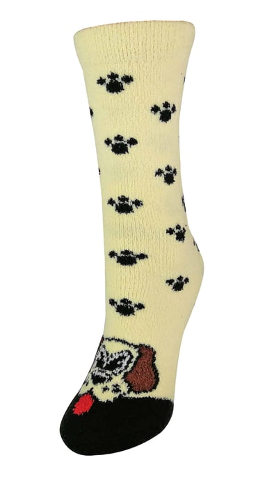 Calcetines antideslizantes para mujer con diseño de animales - Image 1
