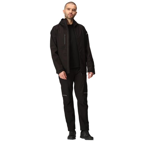 Regatta Mens X-Pro Beacon Stretch Waterproof Trousers (Black)
