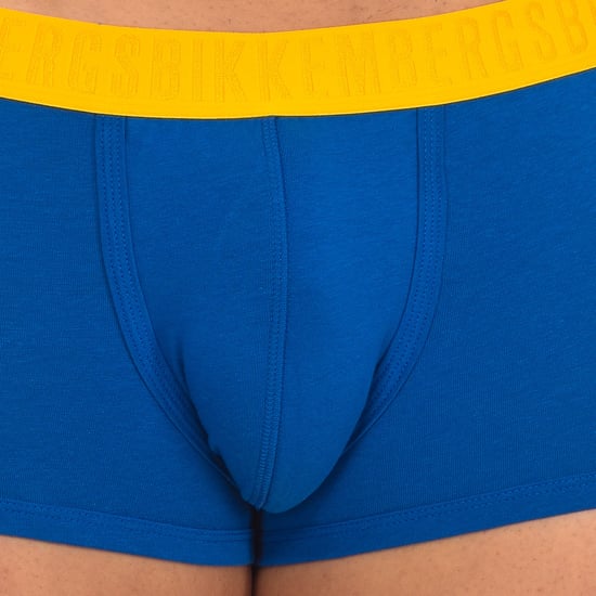Pack-2 Men's Anatomical Front Fashion Tape Boxers BKK1UTR04BI