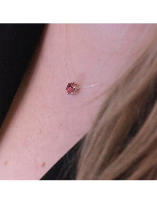 Colgantes Invisibles - Plata y Rosa - Image 5