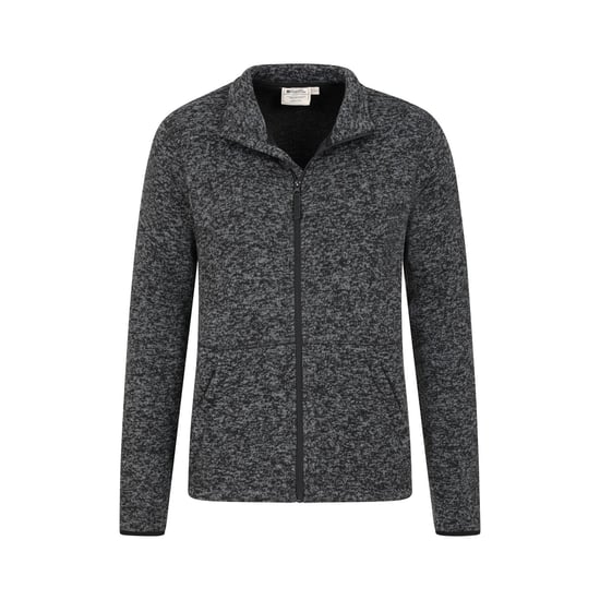 Mountain Warehouse Mens Idris III Full Zip Fleece Jacket (Black) - Image 4