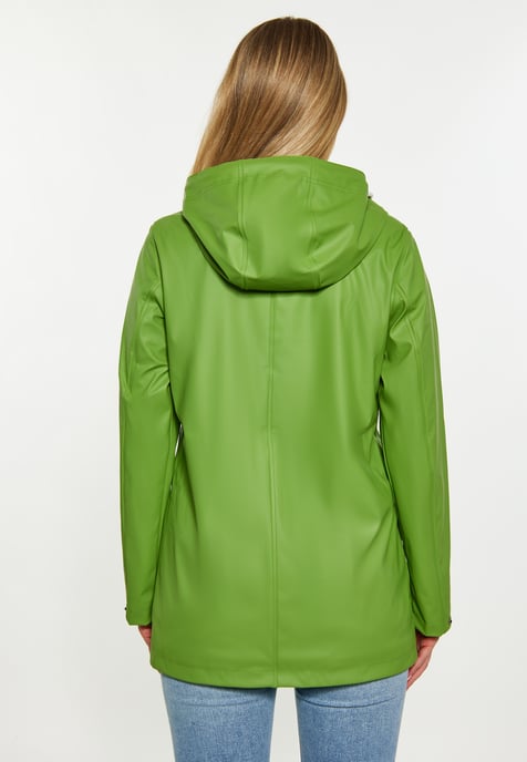 Schmuddelwedda rain jacket women light olive - Image 4
