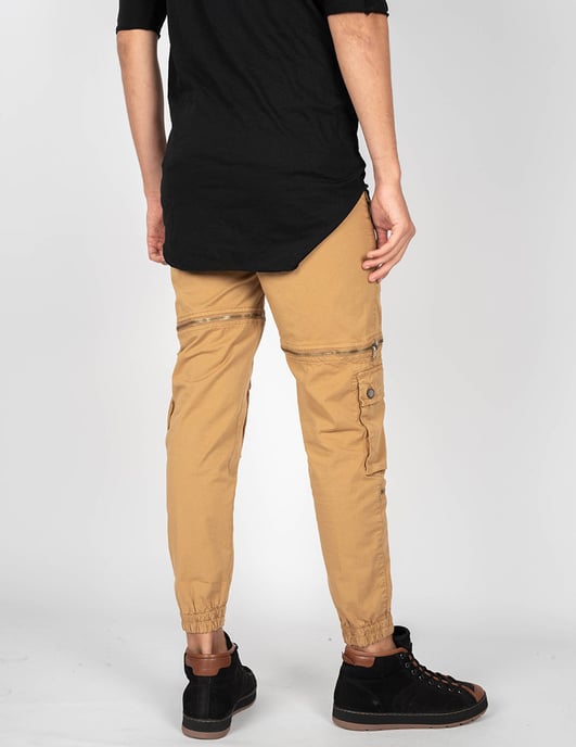 Xagon Man Pantalones del hombre marrón - Image 3