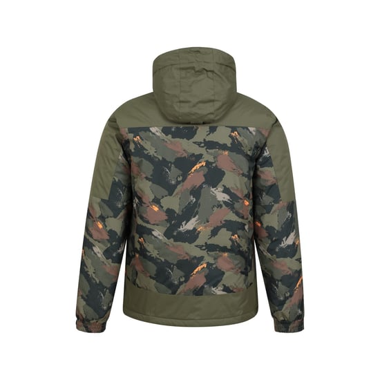Mountain Warehouse Mens Camo Ski Jacket & Trousers (Green) - Image 2