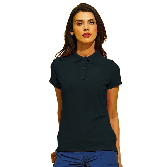 Asquith & Fox Womens/Ladies Short Sleeve Performance Blend Polo Shirt (Bottle)